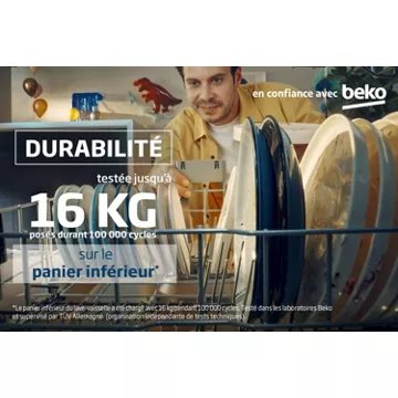 Lave vaisselle encastrable BEKO BDIN38571C - Image 8