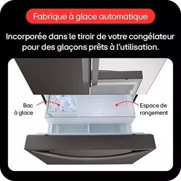 Réfrigérateur multi portes LG GMW765STGJ – Image 5