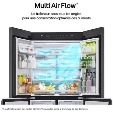 Réfrigérateur multi portes LG GMW765STGJ – Image 9