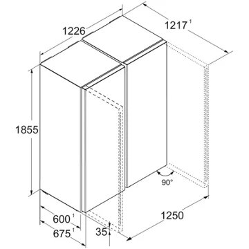 Réfrigérateur Américain LIEBHERR XRFbd5220-22 - Image 6