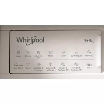 Lave linge séchant hublot encastrable WHIRLPOOL BIWDWG961485FR – Image 16