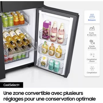 Réfrigérateur multi portes SAMSUNG RF65DG9H0ESR family hub - Image 9