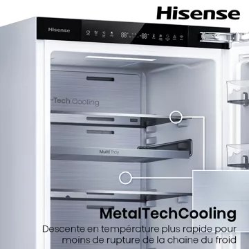 Réfrigérateur combiné encastrable HISENSE RB3B250SAWE – Image 8