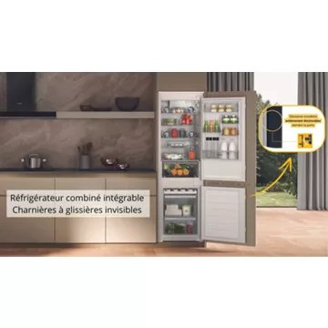 Réfrigérateur combiné encastrable WHIRLPOOL WHC20D021B2 6ème Sens 193cm – Image 14