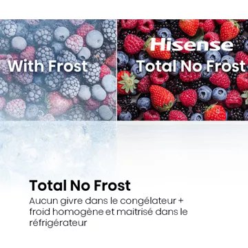 Réfrigérateur combiné encastrable HISENSE RB3B250SAWC – Image 7