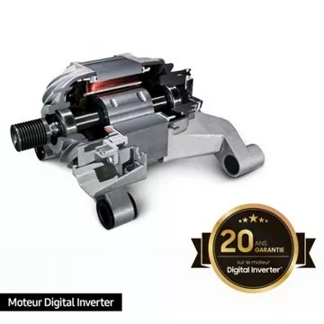 Lave linge hublot SAMSUNG WF18T8000GW – Image 4