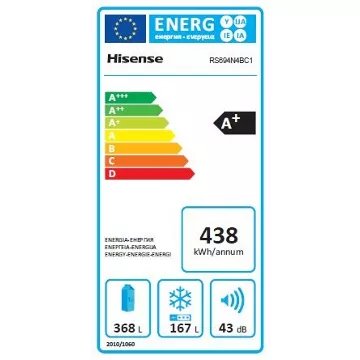 Réfrigérateur Américain HISENSE RS694N4BC1 - Image 11