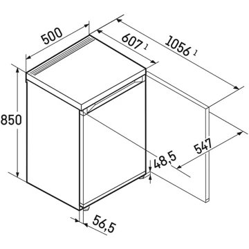 Réfrigérateur top LIEBHERR KTsve501 – Image 8