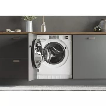 Lave linge séchant hublot encastrable HAIER HWD90B416FWB-FR – Image 5