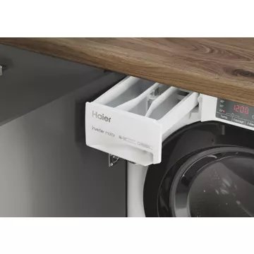 Lave linge séchant hublot encastrable HAIER HWD90B416FWB-FR – Image 8