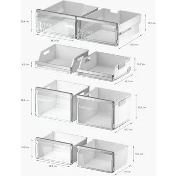 Réfrigérateur multi portes SIEMENS KF96DPXEA - Image 9