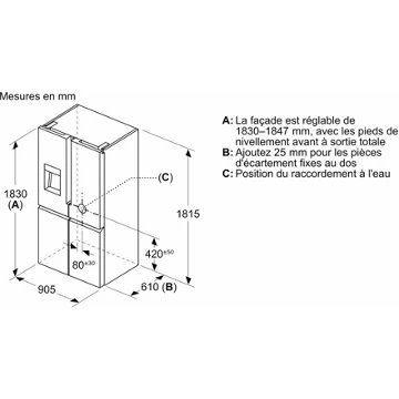 Réfrigérateur multi portes SIEMENS KF96DPXEA - Image 17